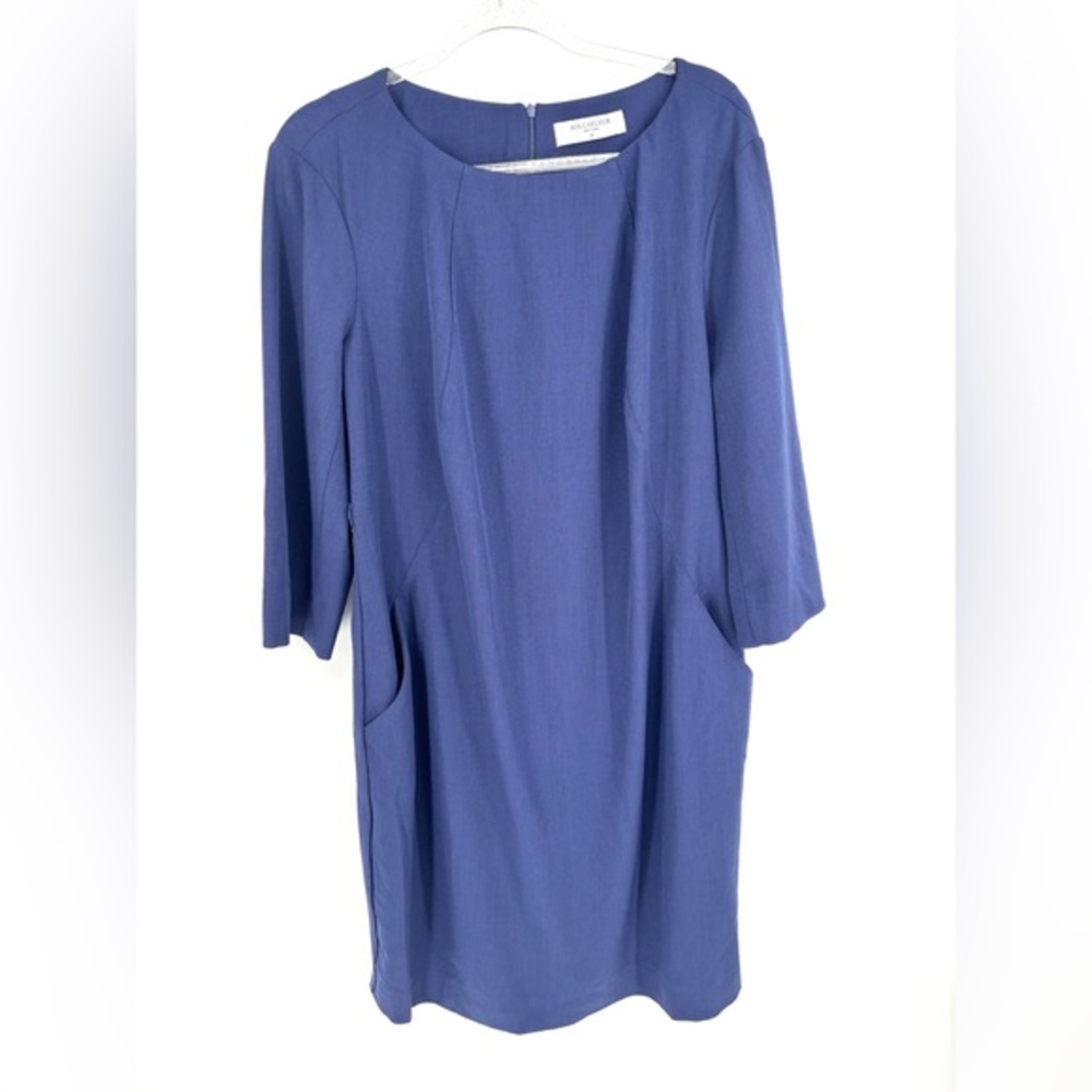 MM Lafleur Etsuko Dress Size 3X‎ Navy